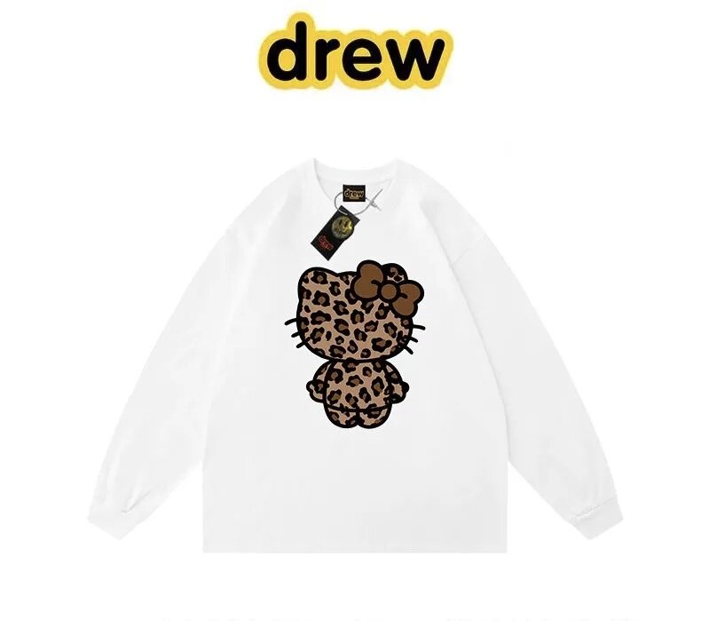 Drew House Cat Graphic Long Sl - Base Layer Top 评论和价格