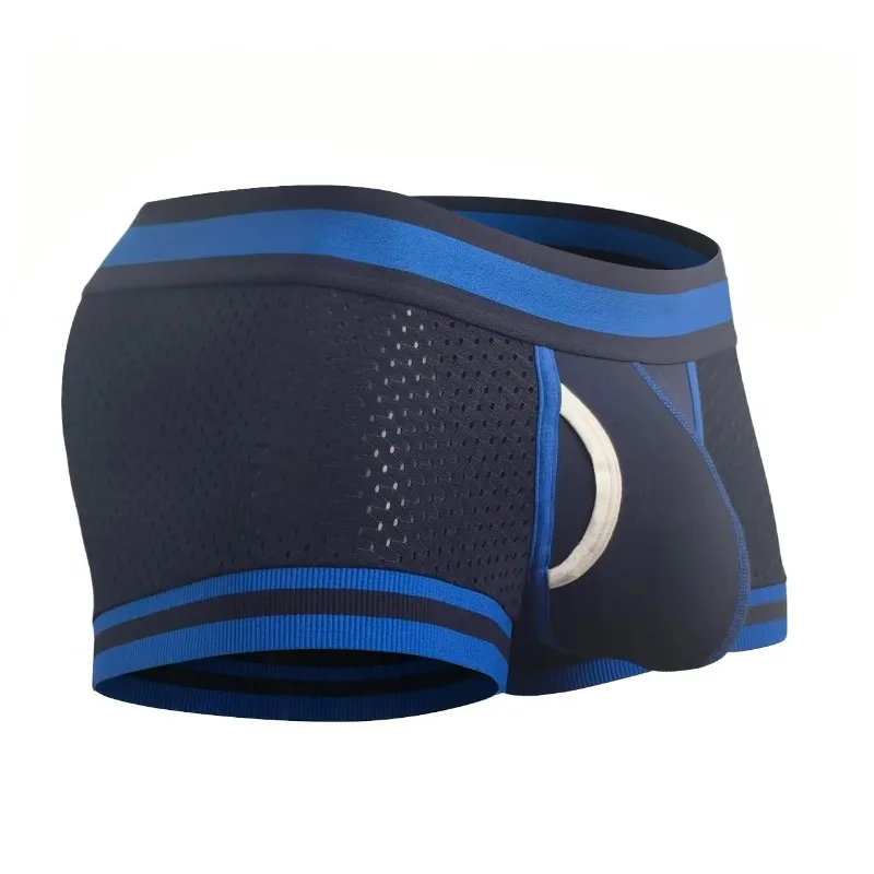 Breathable Men Mesh Boxer Brie - Mesh Sport Boxer 评论和价格