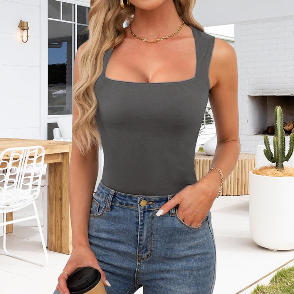 Women Panties Summer Vest Squa - Tank Top Ribbed 评论和价格