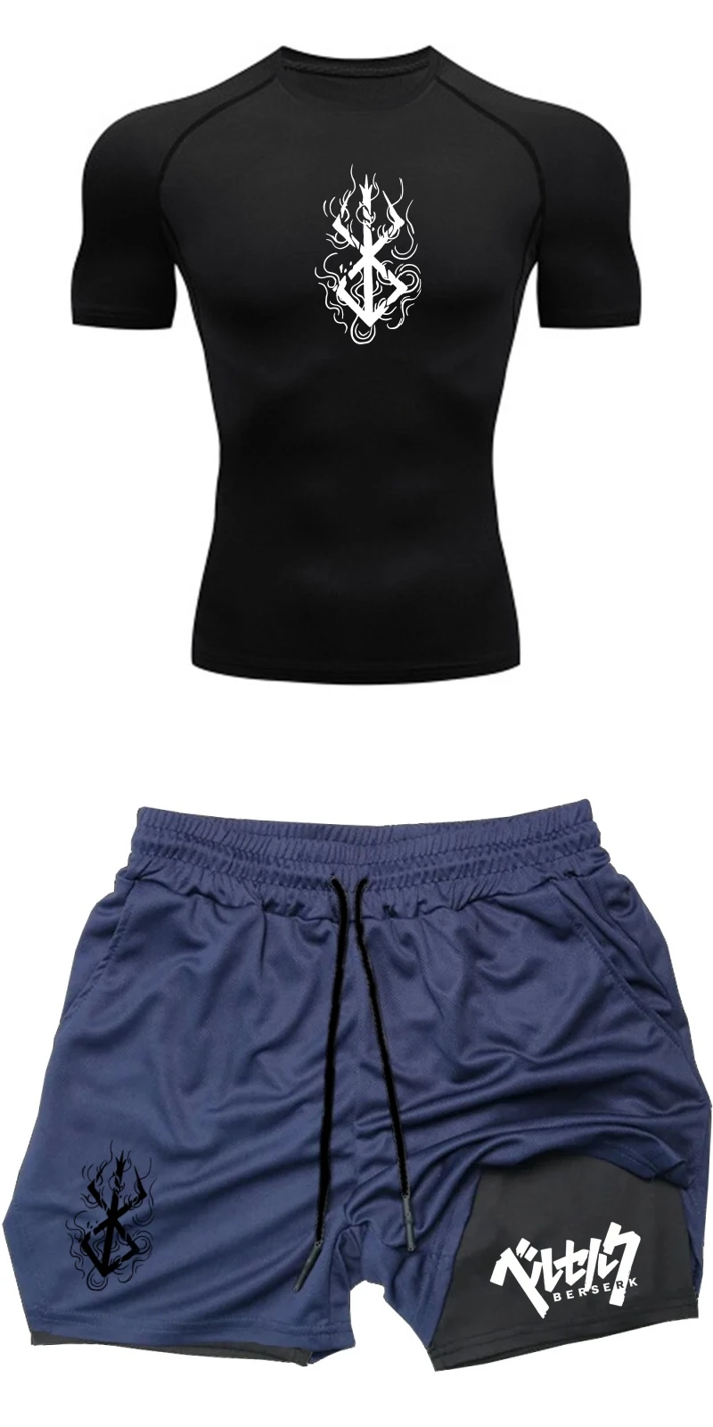 Men's Summer Gym Fitness Train - Compression Shorts Athletes 评论和价格