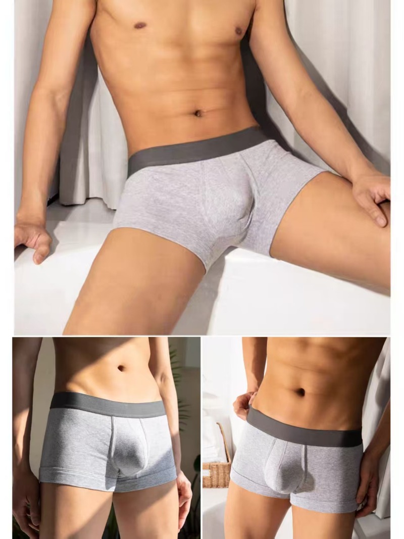 Men Big Front Pouch 100 Percen - Trunk Breathable Men 评论和价格