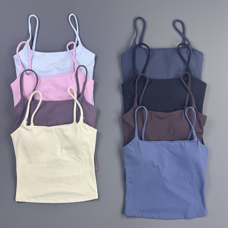 Gym Top Women Spaghetti Strap  - Suspender Tank Top 评论和价格