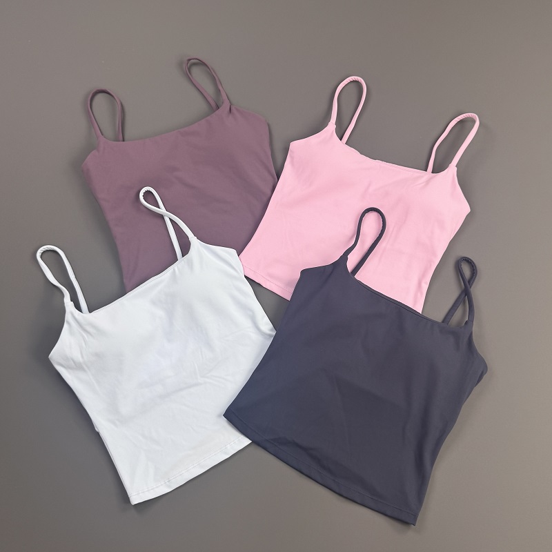 Gym Top Women Spaghetti Strap  - Suspender Tank Top 评论和价格