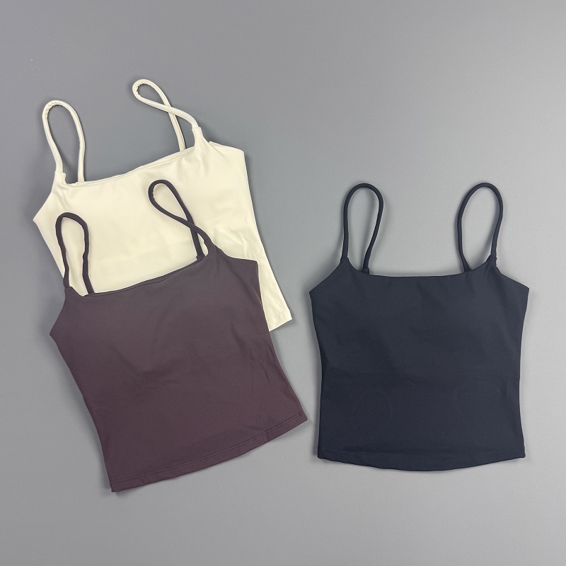 Gym Top Women Spaghetti Strap  - Suspender Tank Top 评论和价格