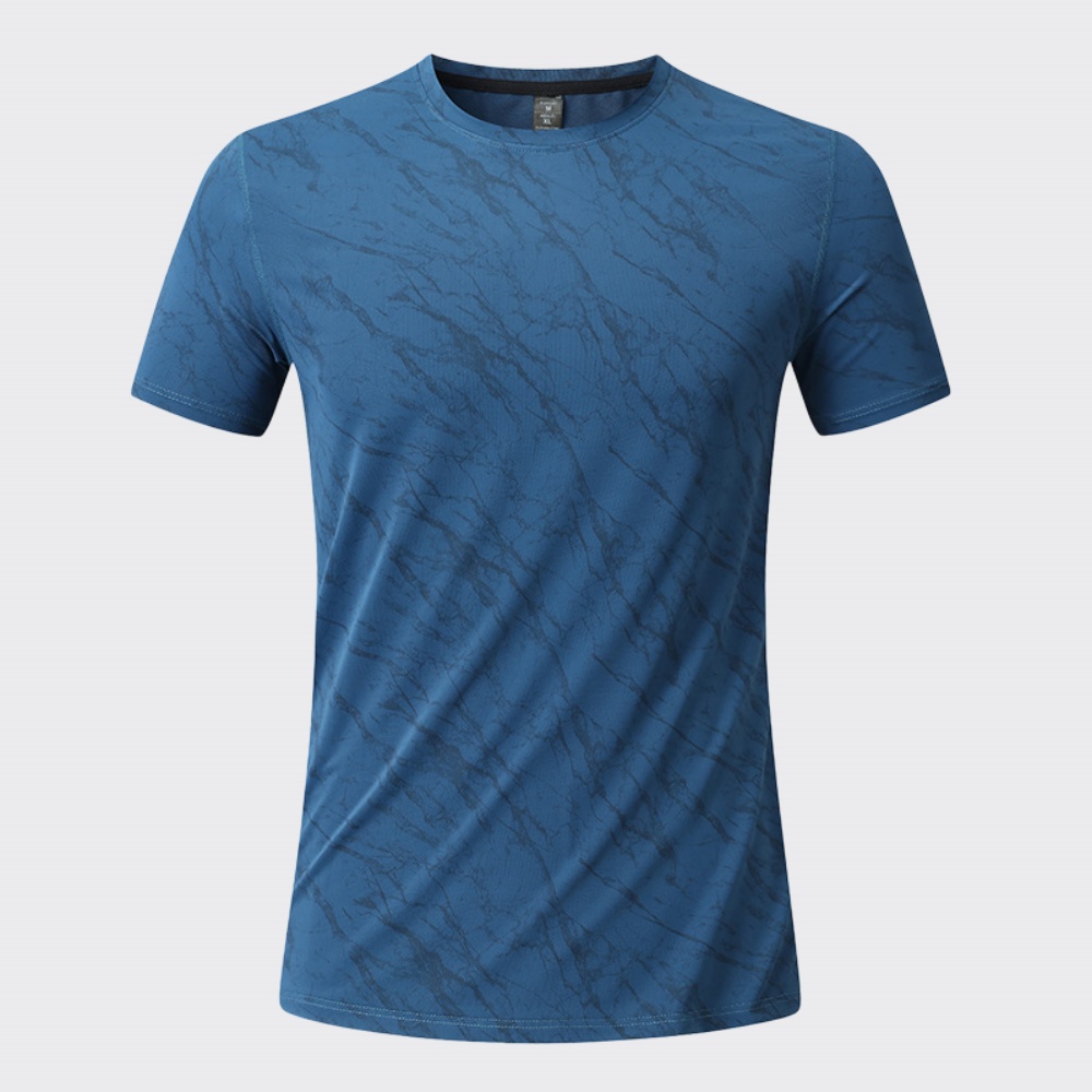 Summer Men's Quick-Dry Fitness - T Shirt Tight Fit 评论和价格