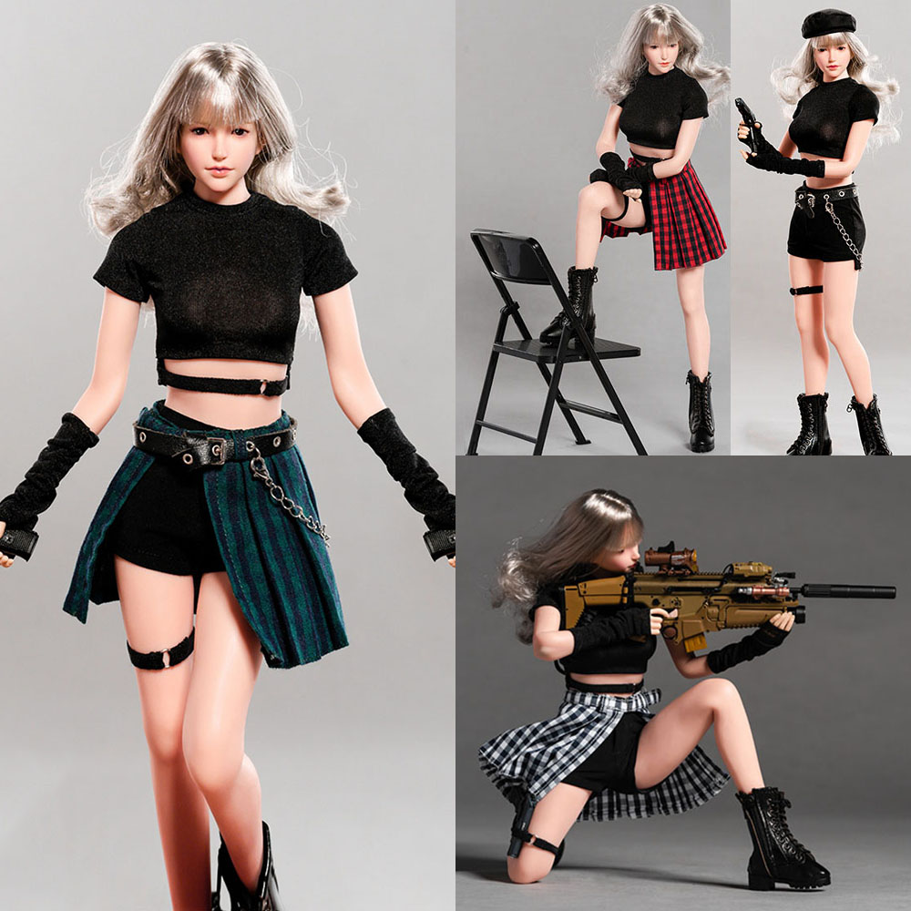Chili Toys Cl001 1/6 Female Se - T Shirt Tight Fit 评论和价格