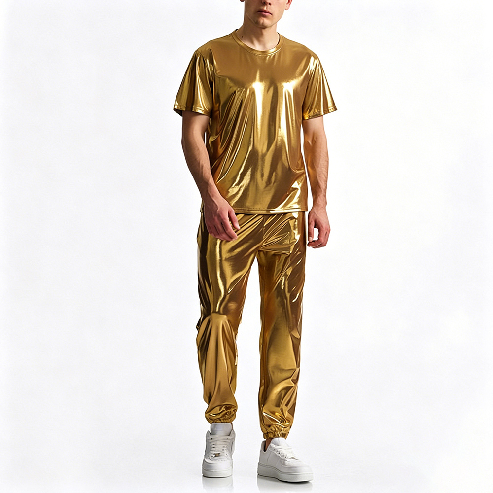 Shiny Stage Performance Short  - T Shirt Tight Fit 评论和价格