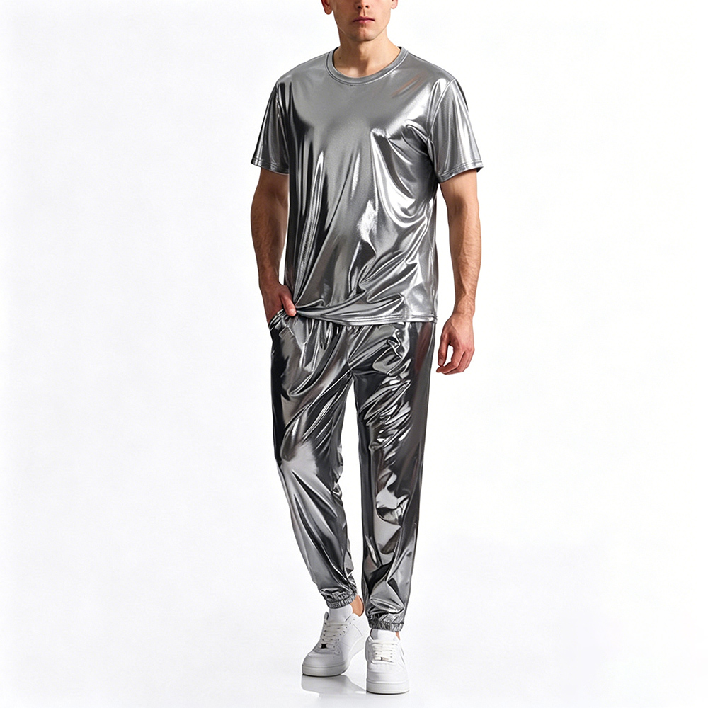 Shiny Stage Performance Short  - T Shirt Tight Fit 评论和价格